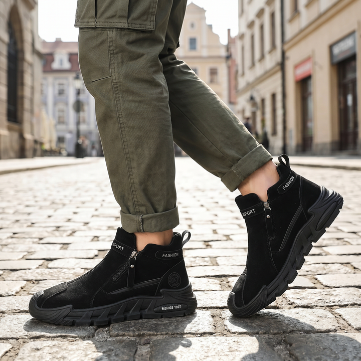 Jaquarius – Moderne Turnschuh Mit Seitlichem Reißverschluss