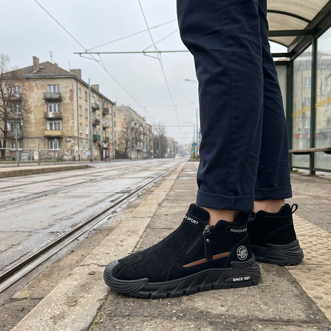Jaquarius – Moderne Turnschuh Mit Seitlichem Reißverschluss
