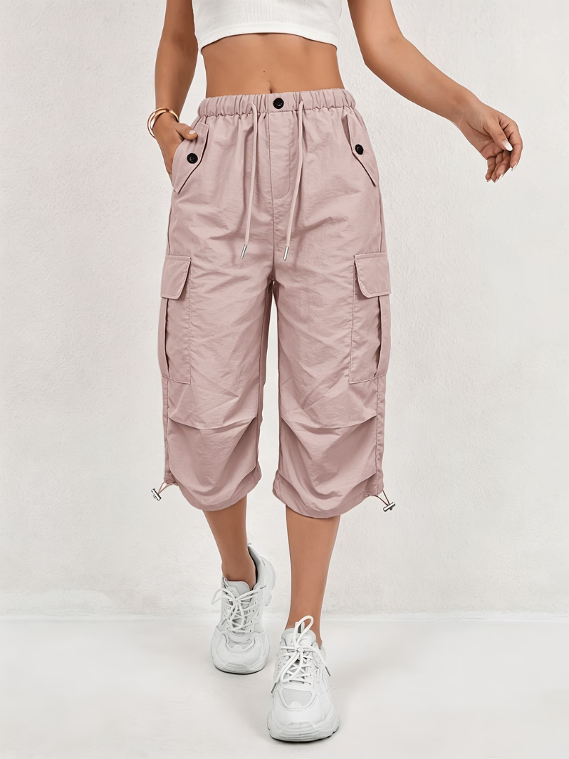 Nanna - Bequeme Dreiviertel Cargohose