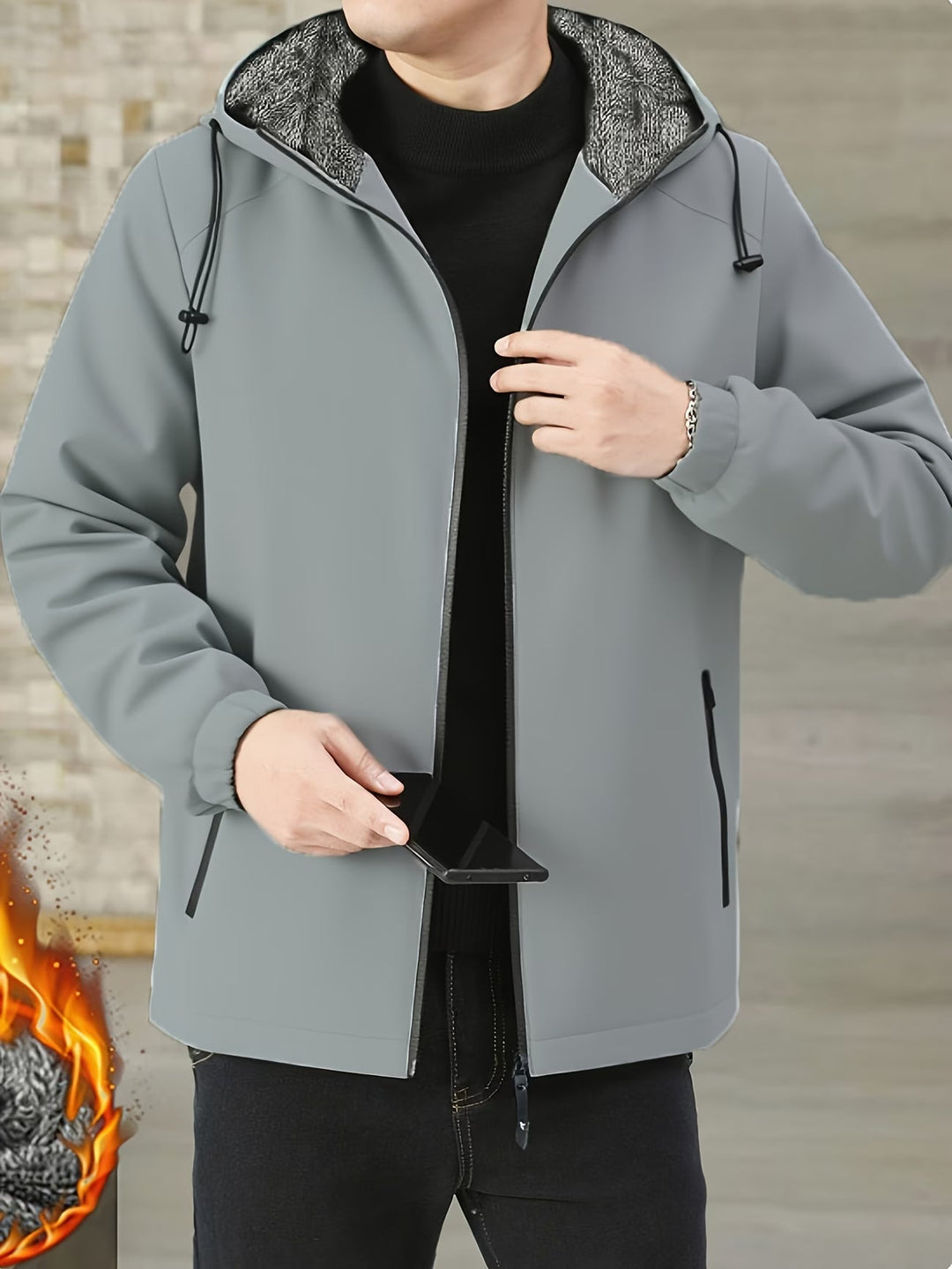 Oumar – Langarmjacke MIT Reißverschluss