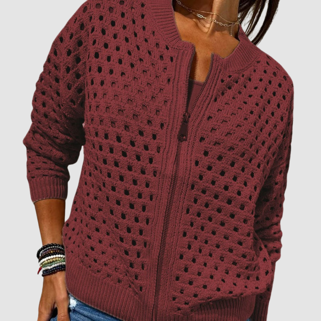Nyaisha - Hochwertige Strickjacke