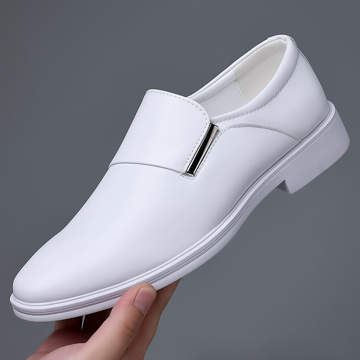 Hader – Leder-Loafer Mit Spitzer Zehenpartie