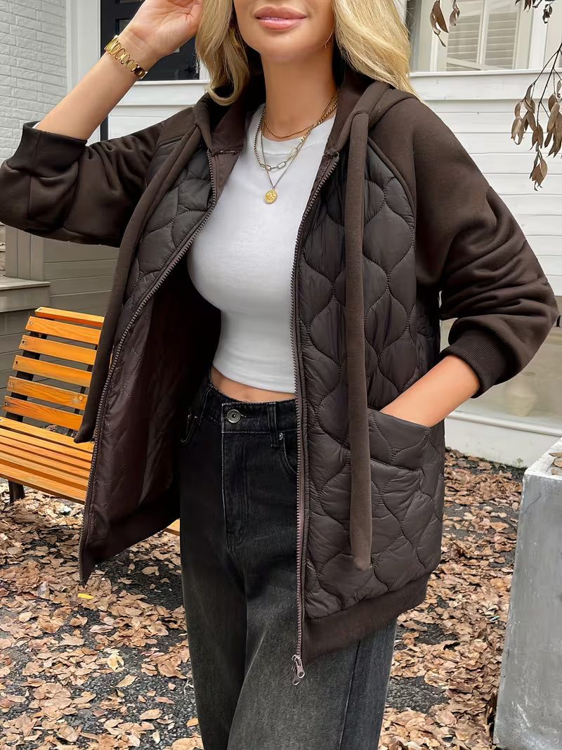 Adriyan – Langarmjacke mit Gesteppten Einsätzen