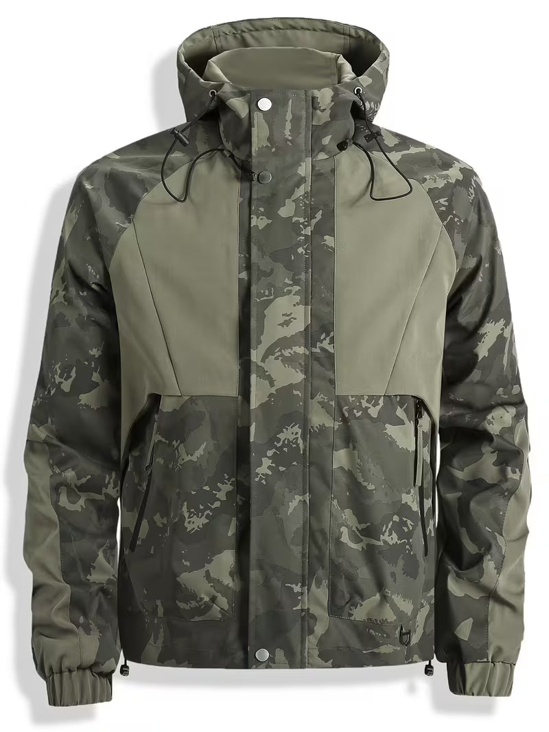 Brekks – Windjacke MIT Kapuze Im Camouflage Gestaltung