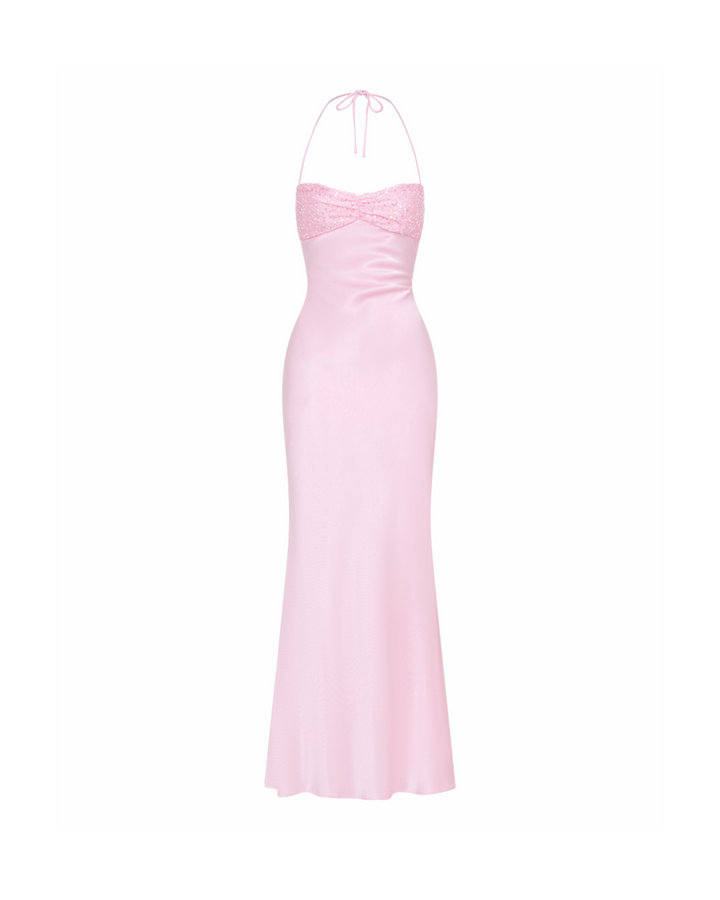 Nilysha – Elegantes, ärmelloses Maxikleid