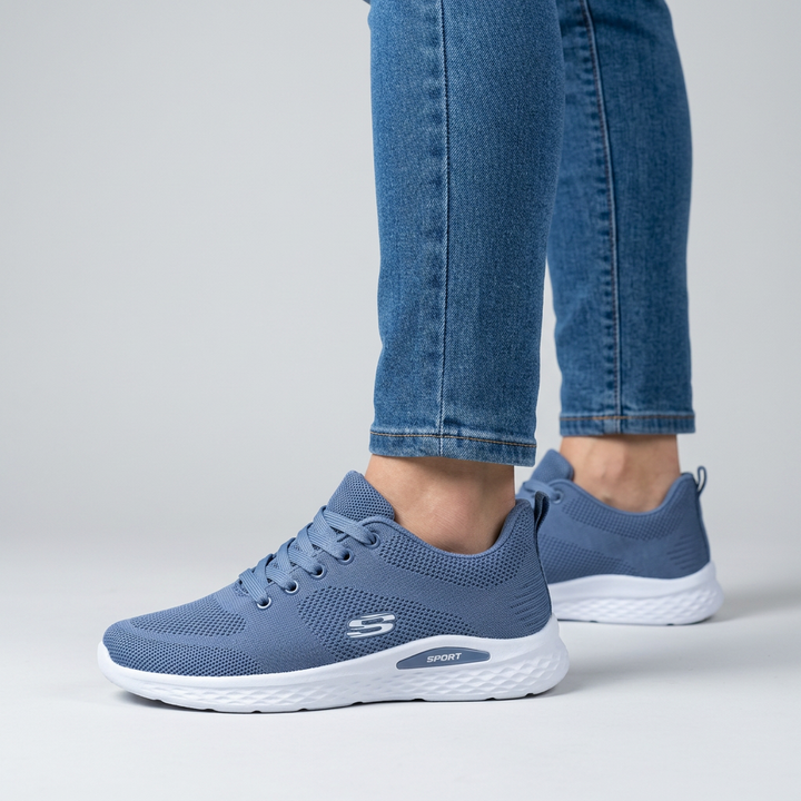 Alixia - Bequeme Sneaker Mit Schnürung