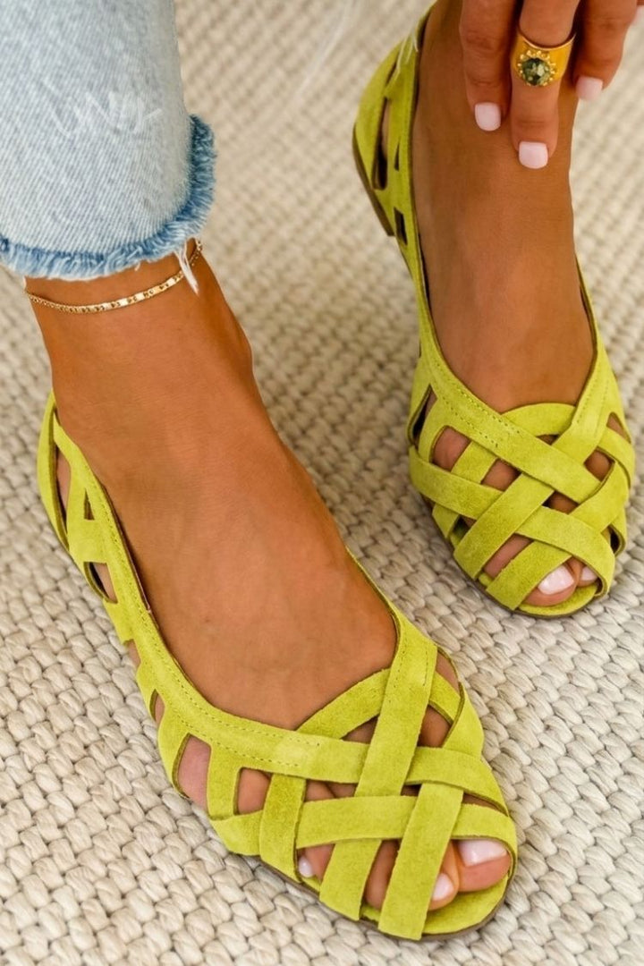 Darsy – Sandalen Mit Gekreuzten Riemen