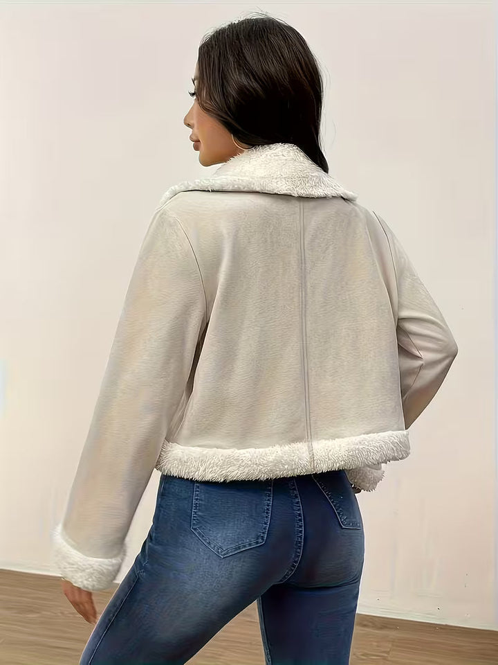 Zilia – Langarm Jacke mit Fleecefutter