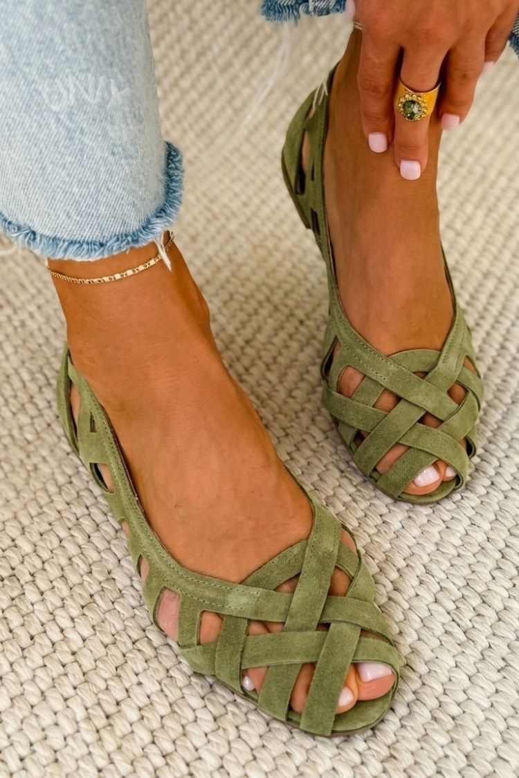 Darsy – Sandalen Mit Gekreuzten Riemen