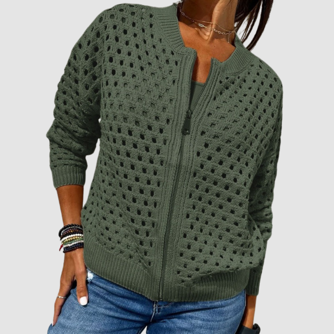 Nyaisha - Hochwertige Strickjacke