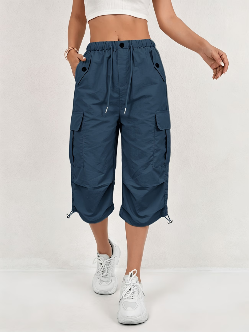 Nanna - Bequeme Dreiviertel Cargohose