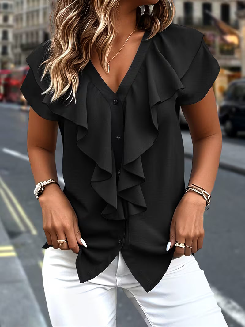 Salma – Bluse im Eleganten Stil