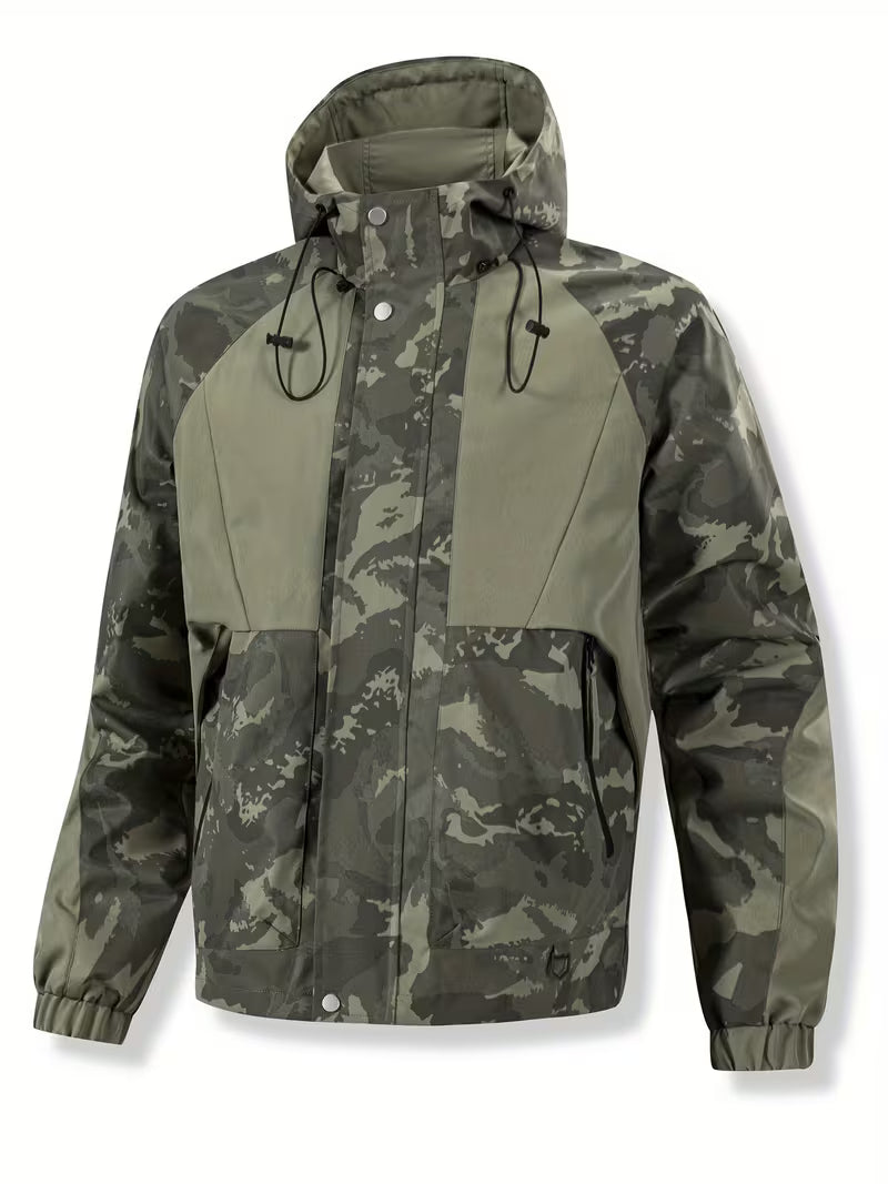 Brekks – Windjacke MIT Kapuze Im Camouflage Gestaltung