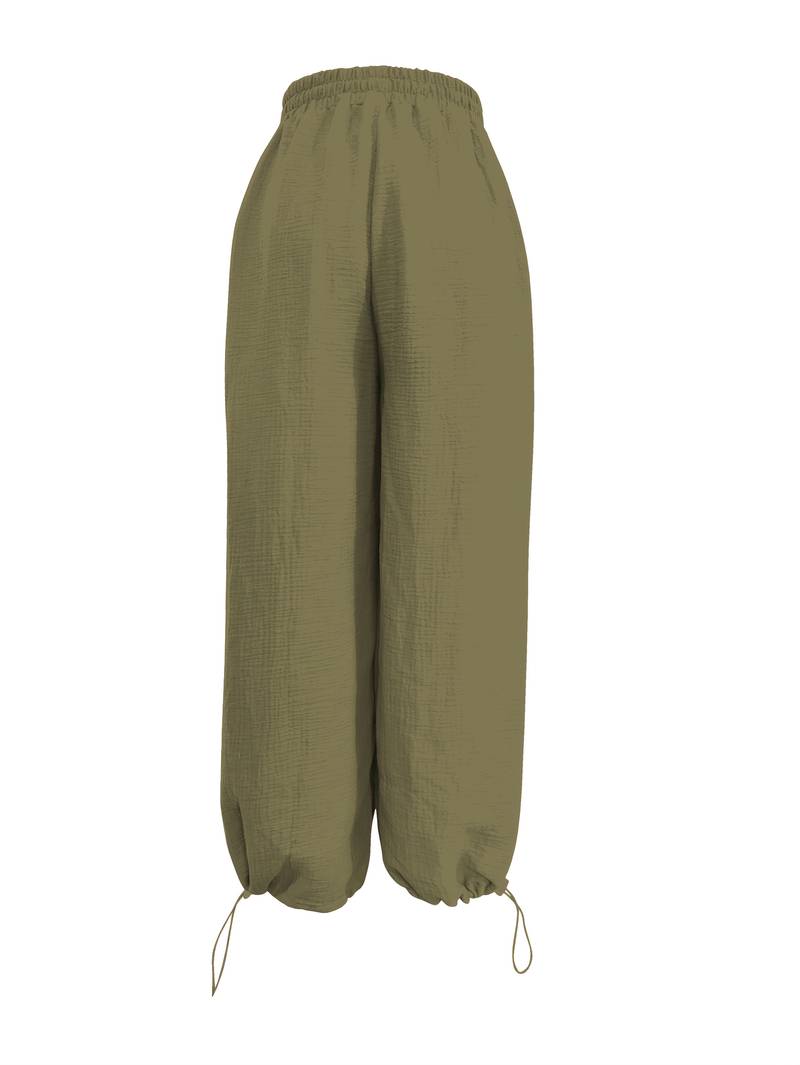 Marielle - Lässige Hose Mit Weitem Bein Und Knöchellanger Passform