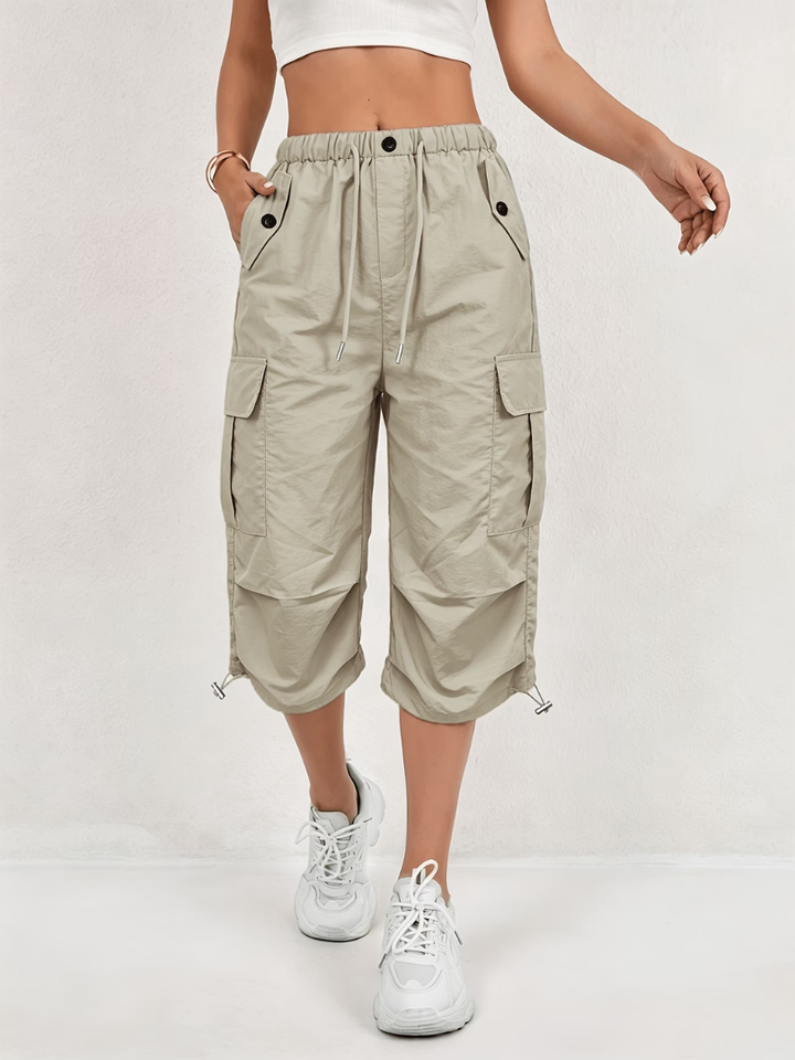 Nanna - Bequeme Dreiviertel Cargohose