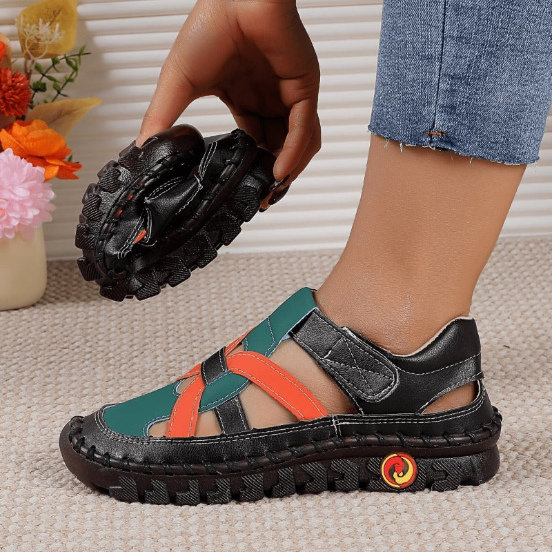 Shehna – Lässige Ledersandalen