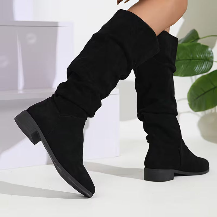 Joliza – Lässige, Wadenhohe Stiefel MIT Niedrigem Absatz