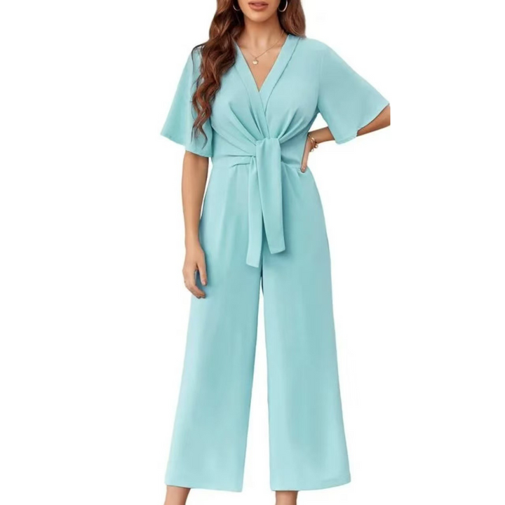 Gracie - Elegantes Sommer Kleid Mit Spitzenknoten