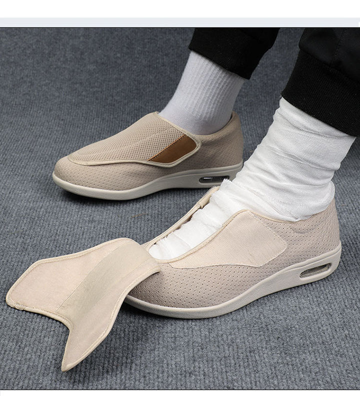 Bediha – Mesh-Schuhe mit Breitem Riemen Und Dicker Sohle