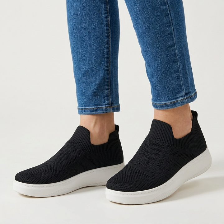 Yulina – Bequeme Turnschuh Mit Plateausohle