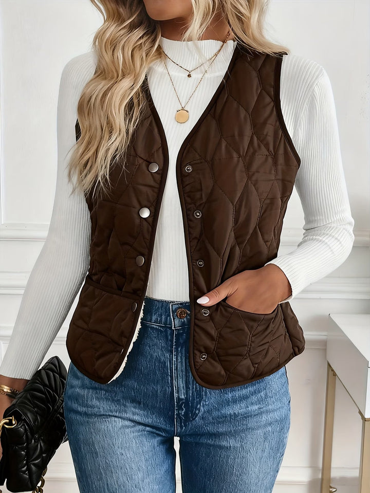 Mandia – Ärmellose Weste Mit Taschen