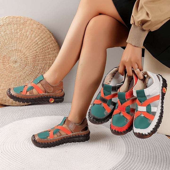 Shehna – Lässige Ledersandalen