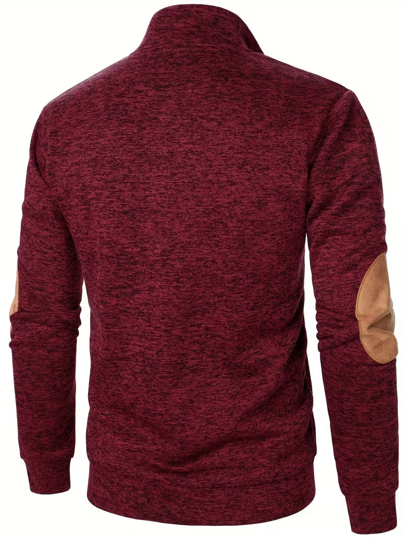 Kashyap – Sweatshirt mit Stehkragen Und Langen Ärmeln