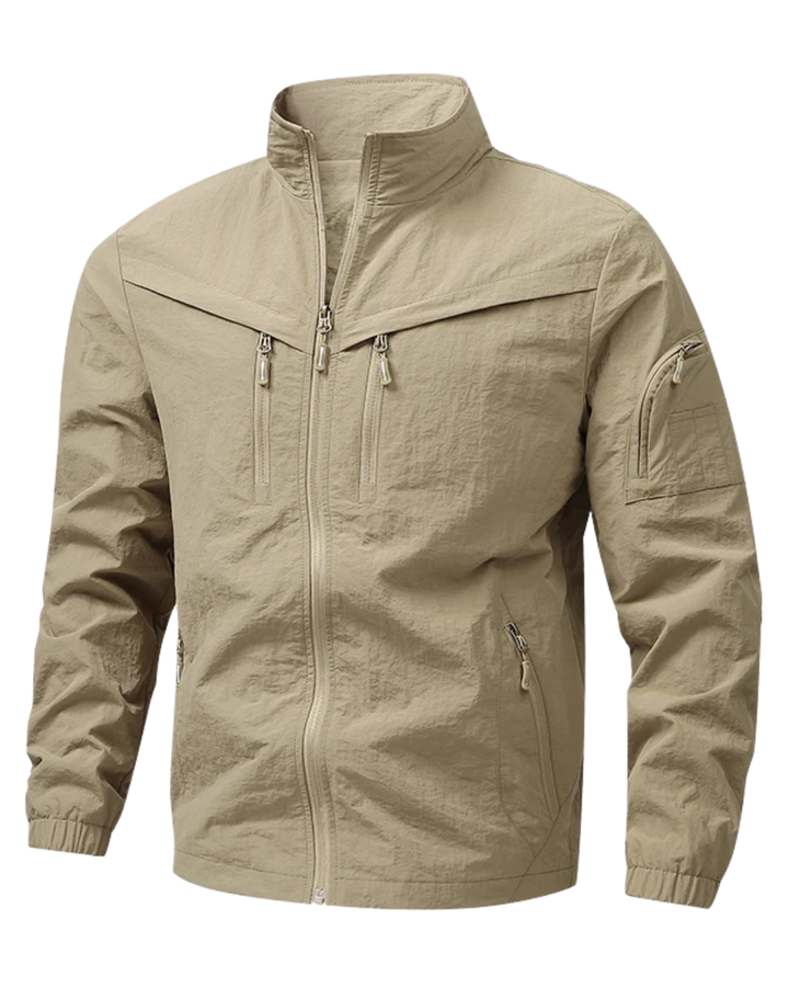 Tymas – Jacke Mit Stehkragen Und Reißverschlusstasche