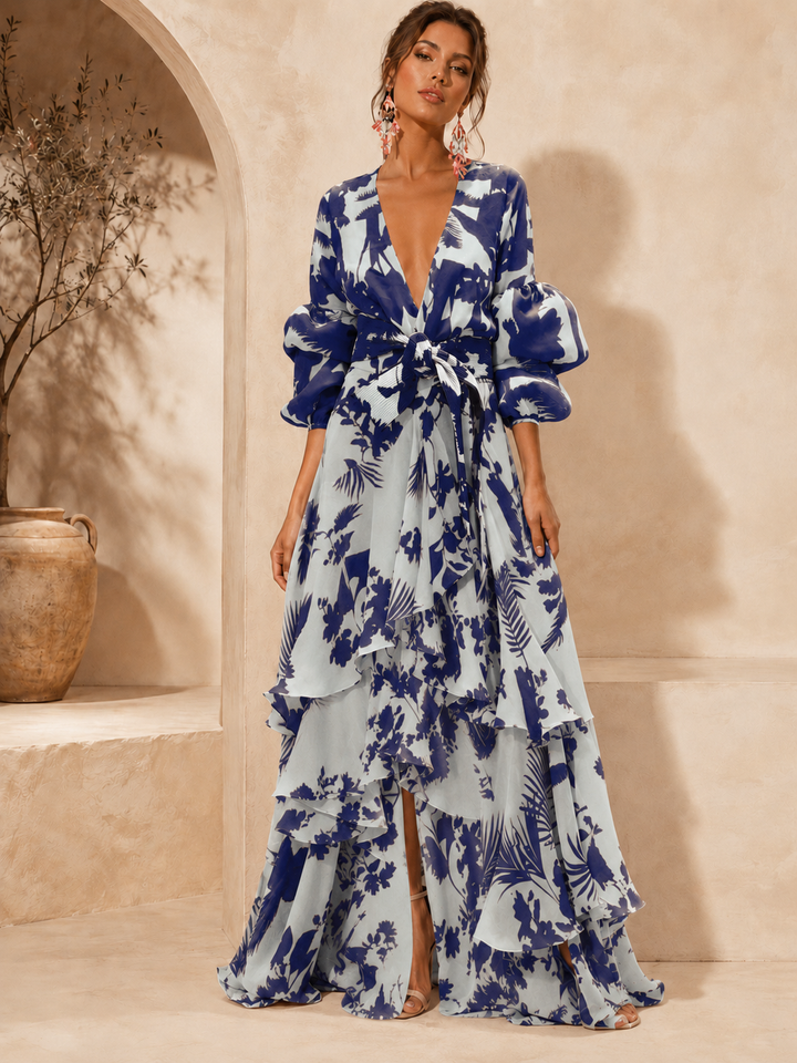 Liaya – Stilvolles „Korallengarten“-Kleid
