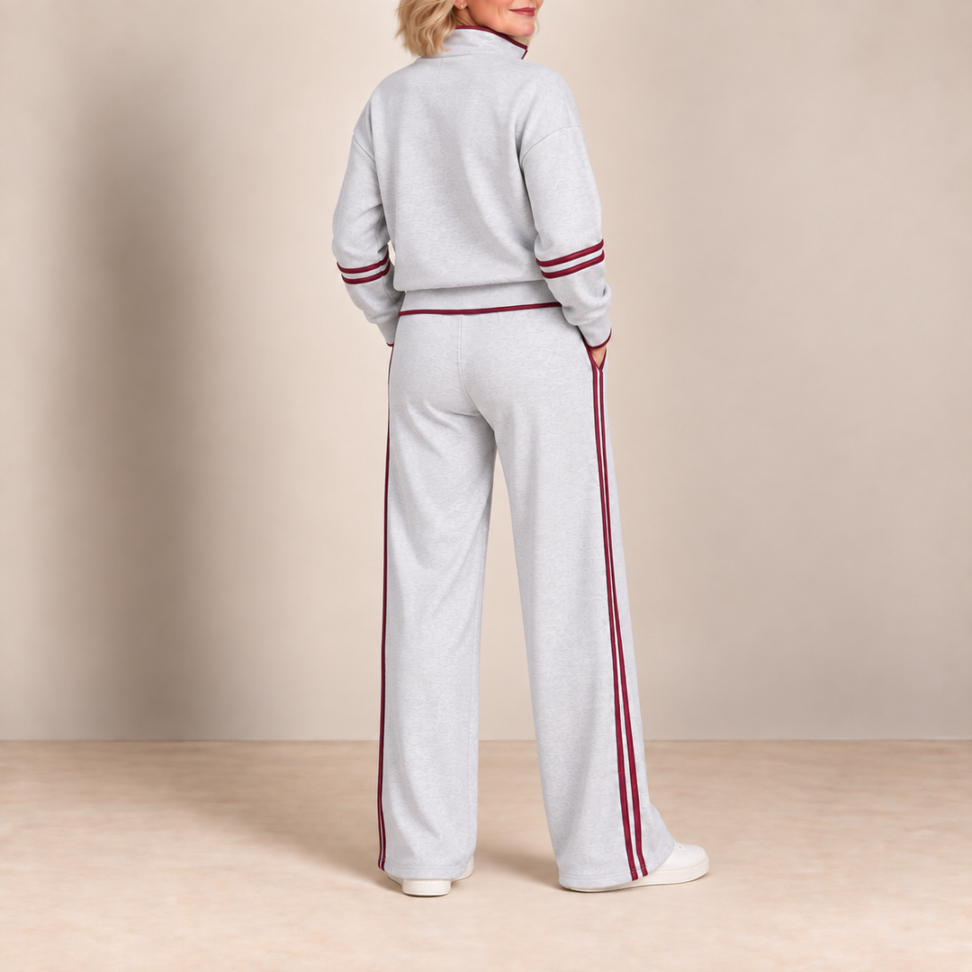 Binila – Gestricktes Trainingsanzug-Set
