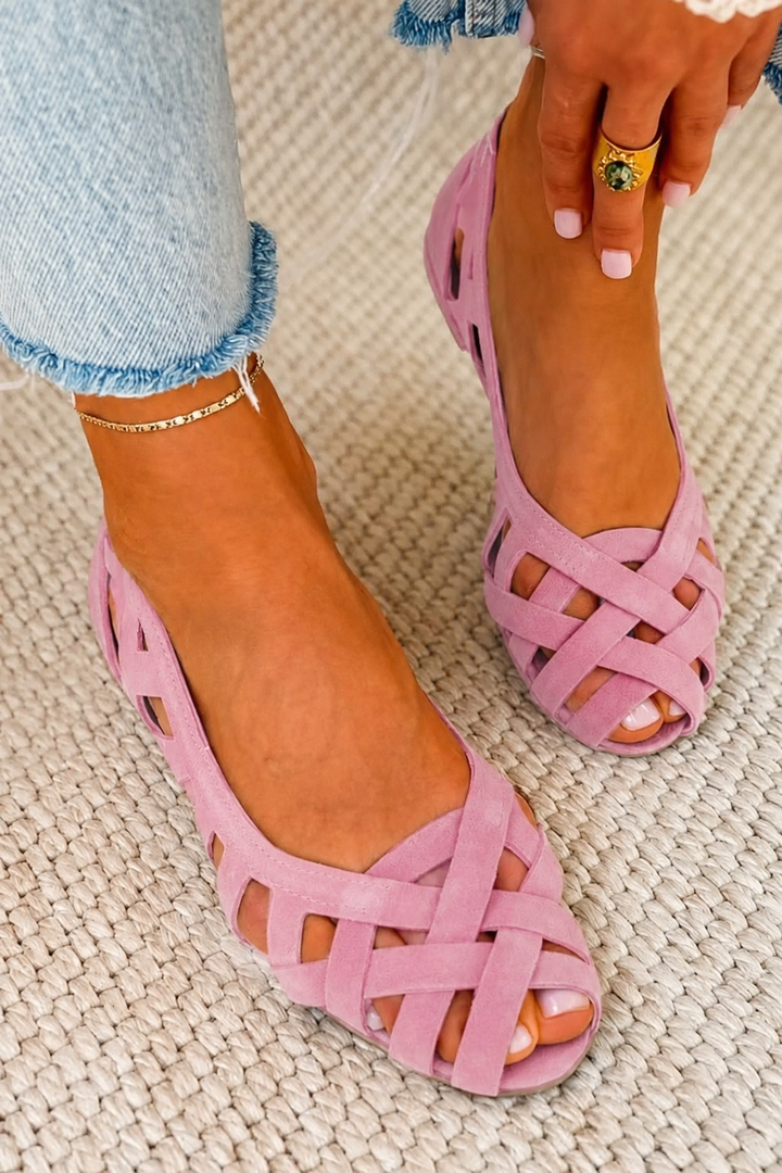 Darsy – Sandalen Mit Gekreuzten Riemen