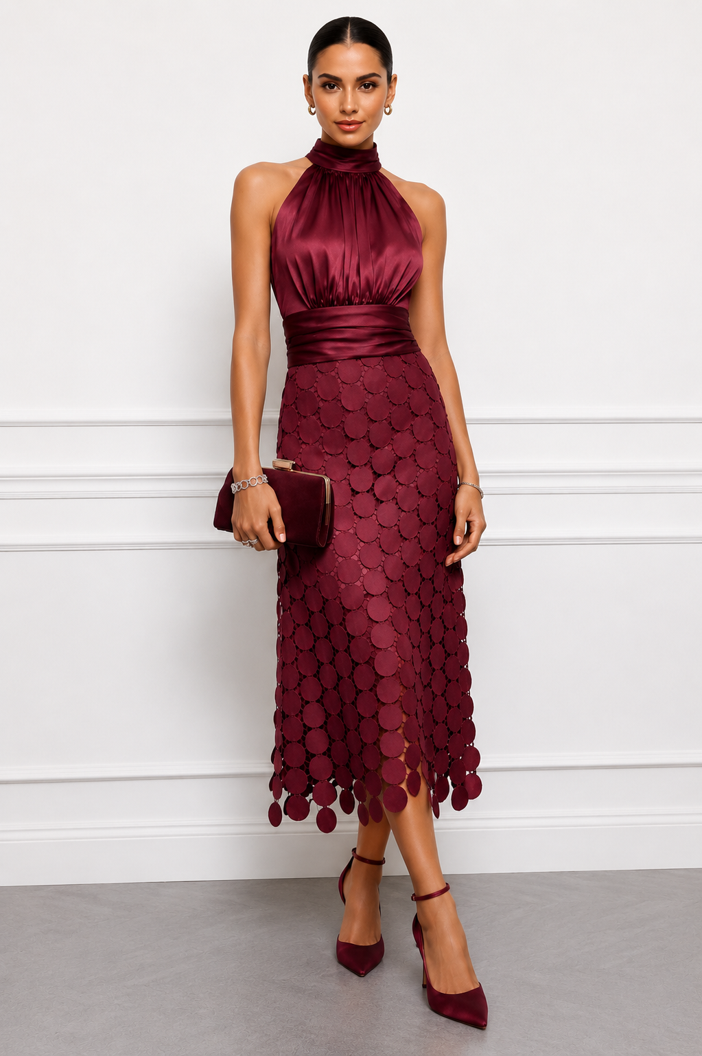 Rinldo – Elegant Ceremonies Middi Kleid