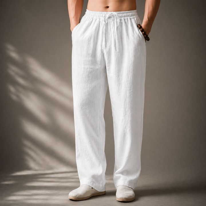 Samoel - Klassische Leinen Hose