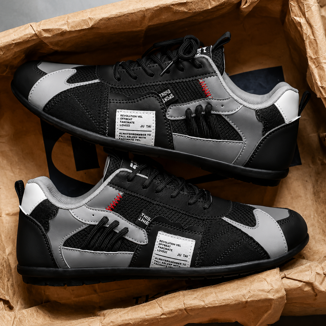 Reinders – Patchwork Turnschuh mit Schnürung