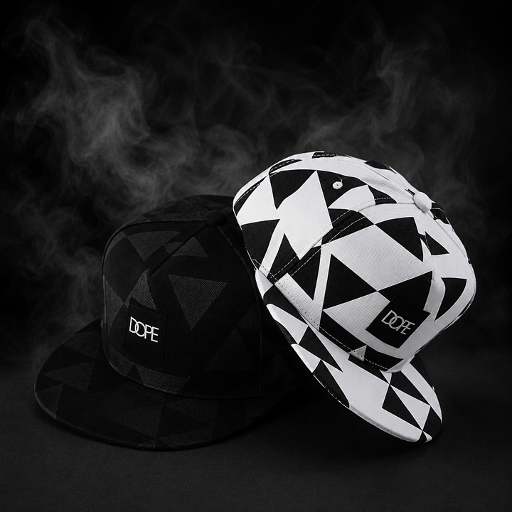 Prakop - Verwaschene Snapback Kappe mit Statischem