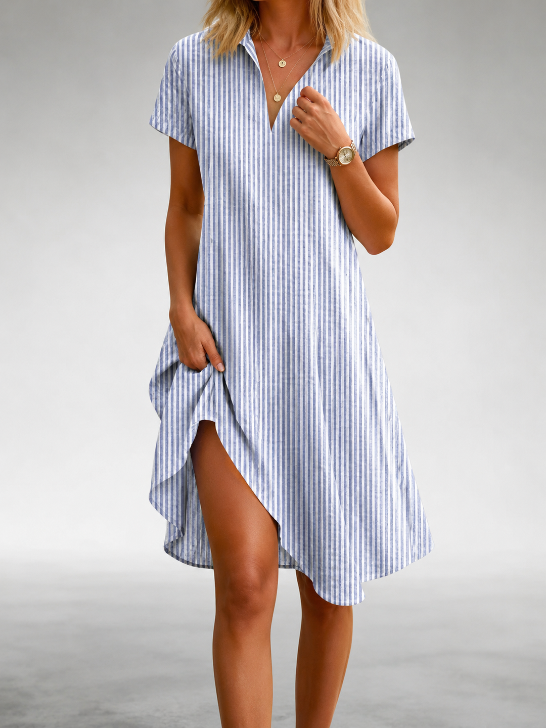 Heejin - Bequemes Midi Kleid