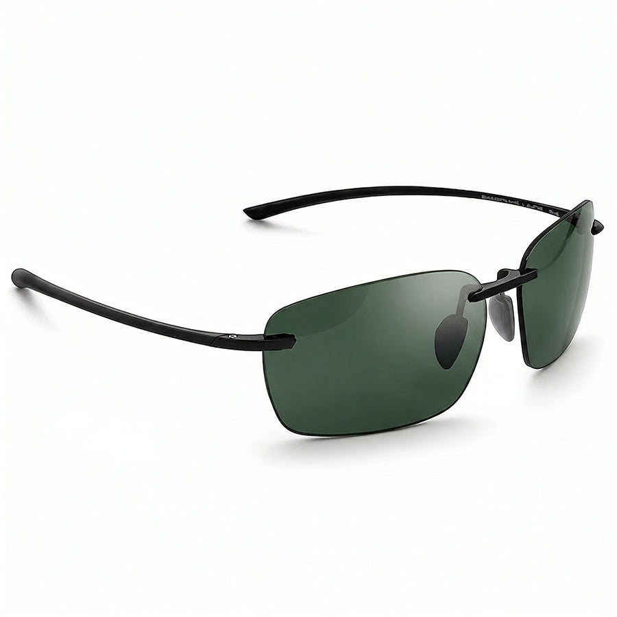 Zenvora – Moderne, Rahmenlose, Rechteckige Spiegel-sonnenbrille