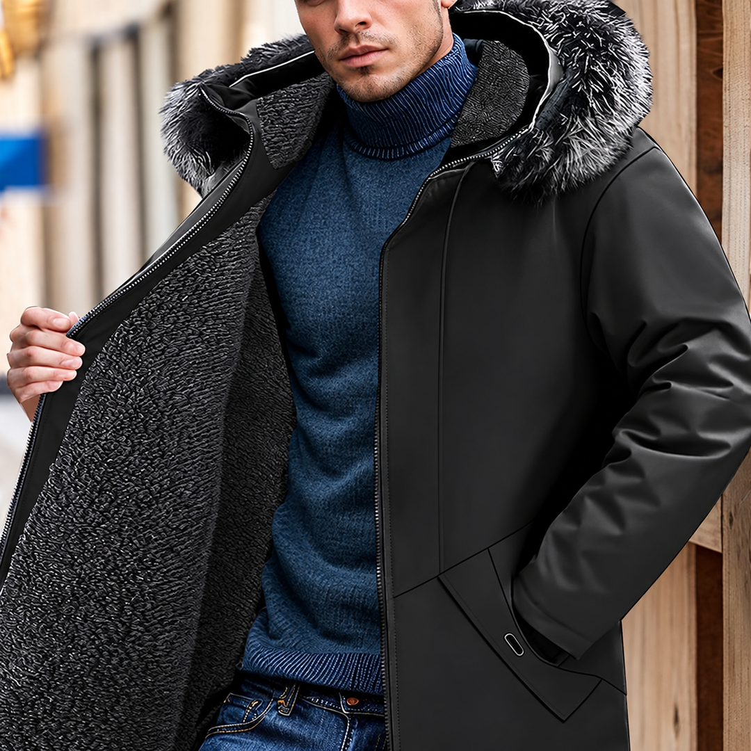 Falkner – Winddichte Parka-Jacke Mit Kapuze