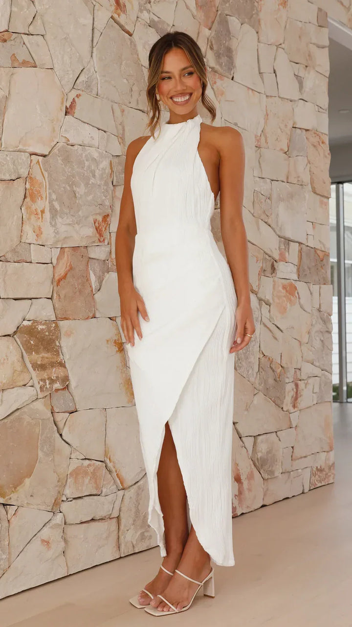 Elmera – Elegantes Rückenfreies Kleid