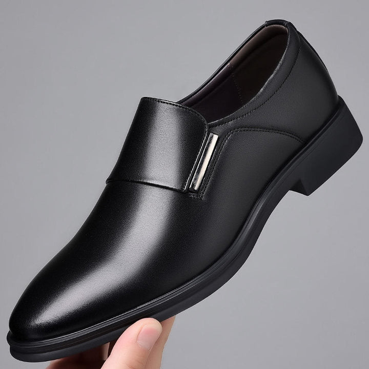 Hader – Leder-Loafer Mit Spitzer Zehenpartie