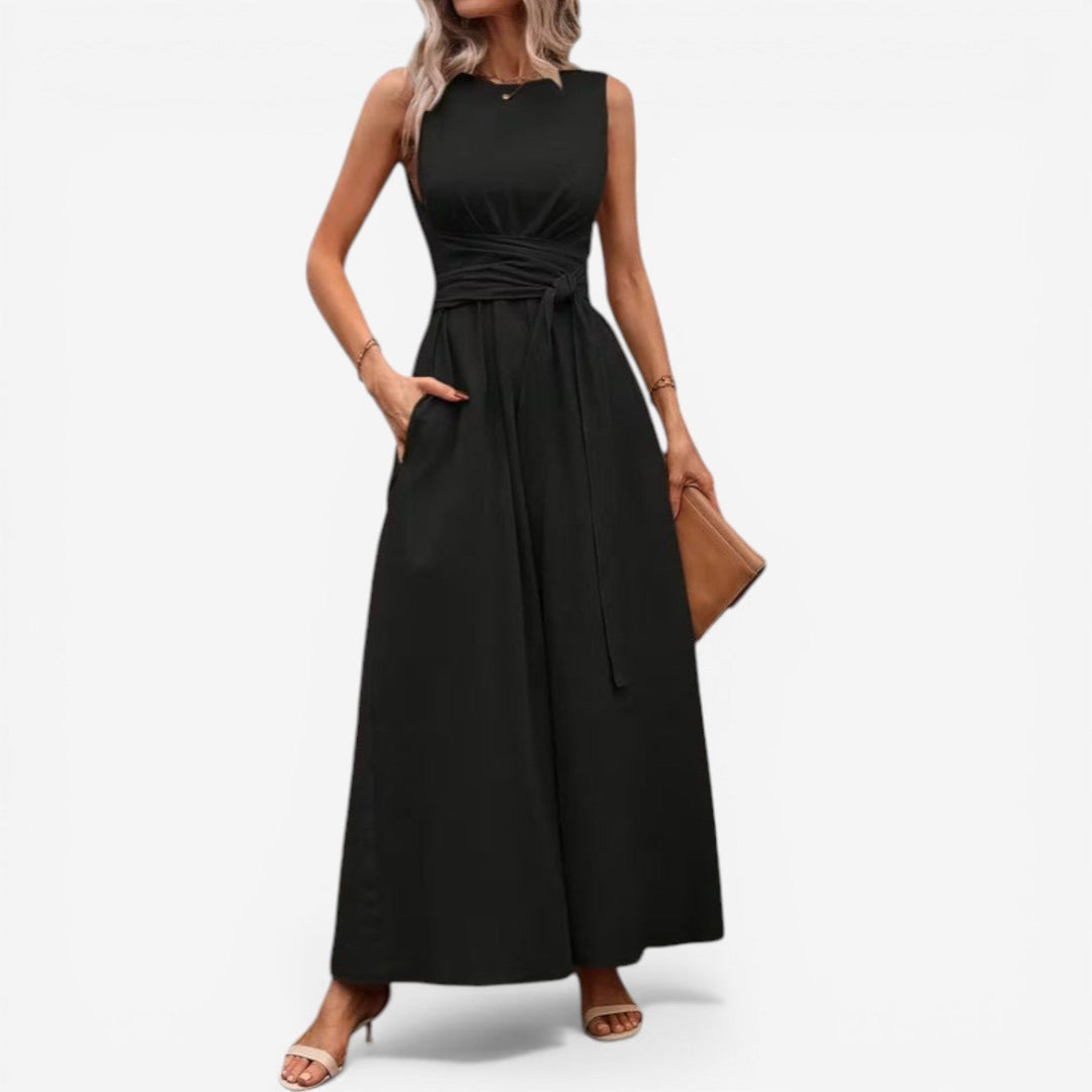Tilina – Lässiges, ärmelloses Kleid Mit Gebundenem Rücken