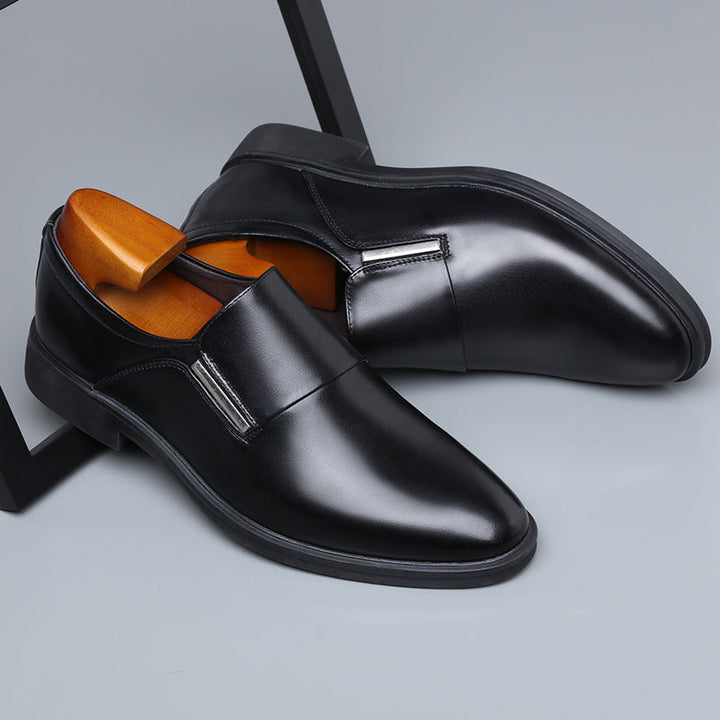 Hader – Leder-Loafer Mit Spitzer Zehenpartie