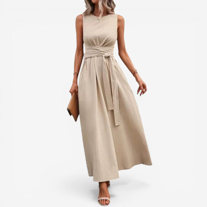 Tilina – Lässiges, ärmelloses Kleid Mit Gebundenem Rücken