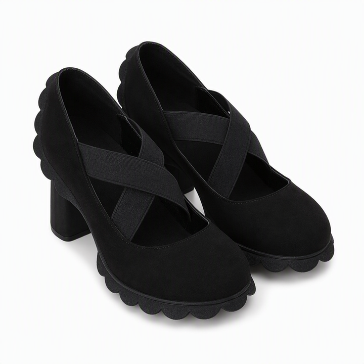 Magela - Schuhe im Mary Jane Stil Mit Gekreuzten Riemen