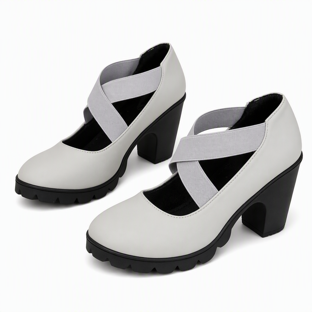 Magela - Schuhe im Mary Jane Stil Mit Gekreuzten Riemen