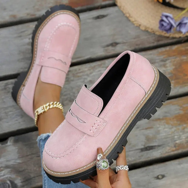 Jasha – Loafer Mit Runder Spitze Und Rutschfester Sohle