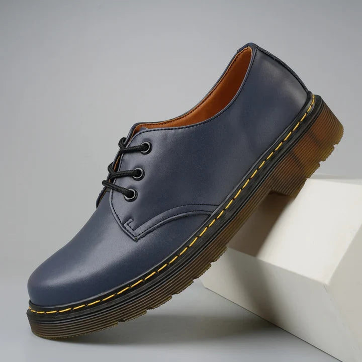 Nyklas – Derby Schuhe Zum Schnüren mit Kontrastfarbenen Sohlennähten