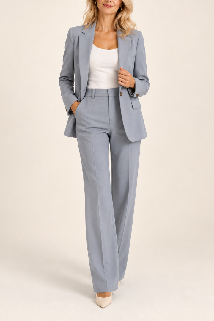 Danyela – Set Aus Blazer Und Hose Mit Geradem Bein