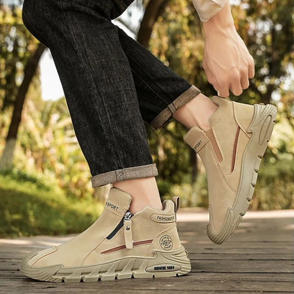 Jaquarius – Moderne Turnschuh Mit Seitlichem Reißverschluss