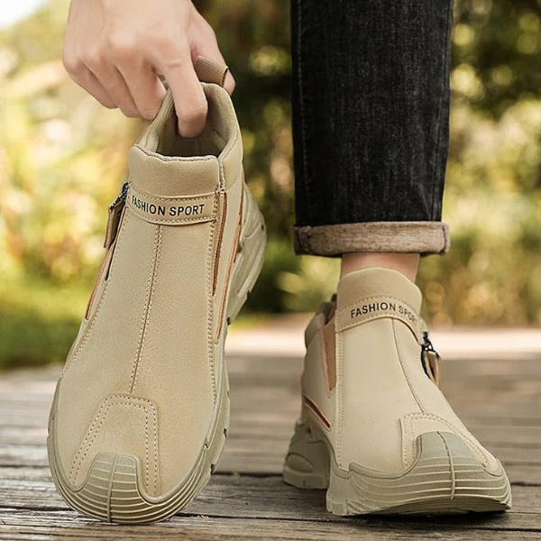 Jaquarius – Moderne Turnschuh Mit Seitlichem Reißverschluss